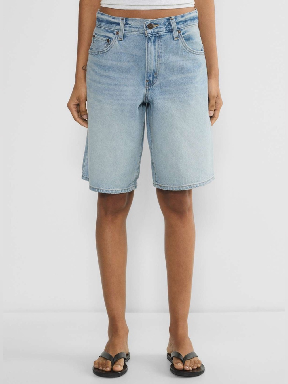 Levi’s Baggy Dad Jorts - Free People NEW - Picture 10 of 11
